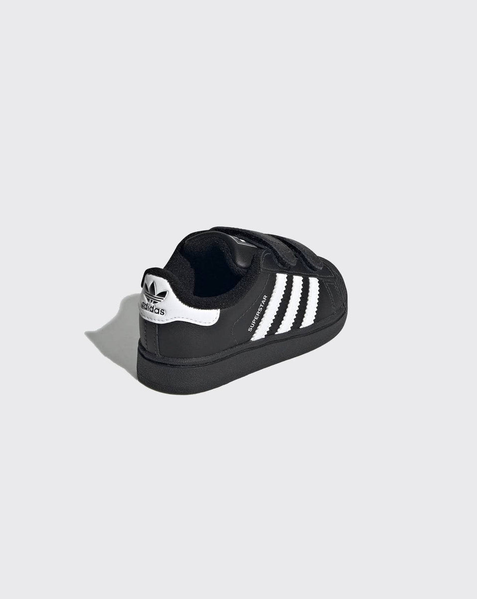Adidas Toddler Superstar II | Black | White | JI3991