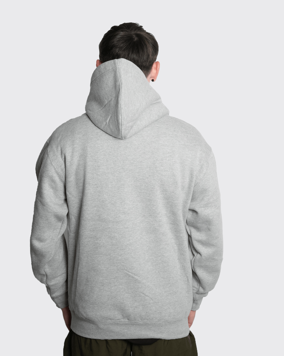 Pro Club Heavyweight Pullover Hoodie Heather Grey Trainers AU