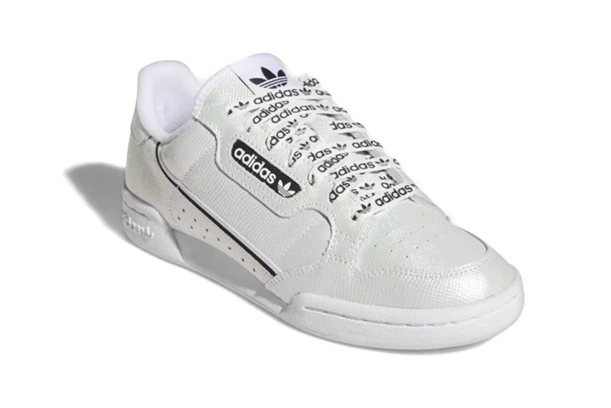 adidas womens continental 80 | sneaker | white/black FV3417