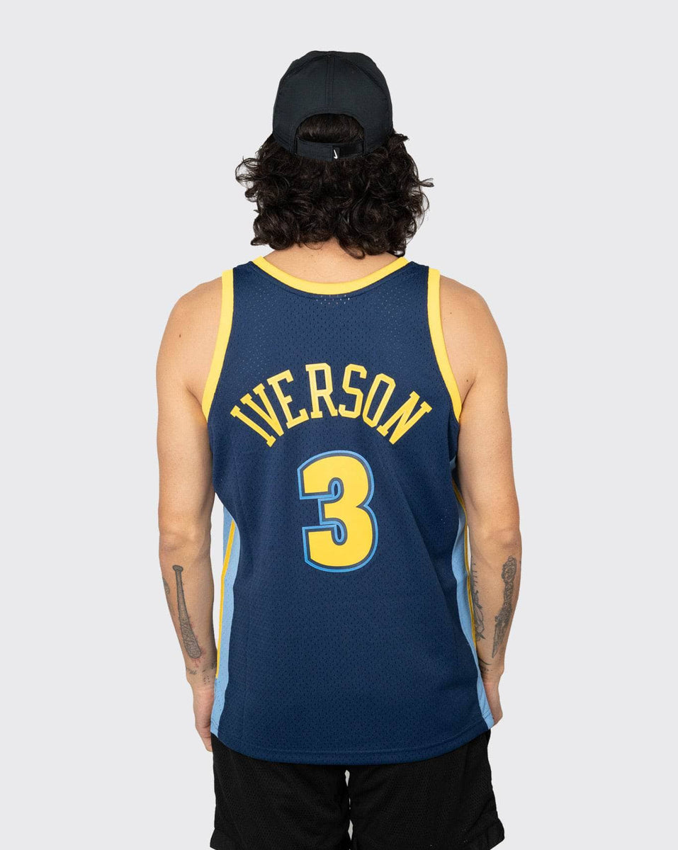 Iverson sale jersey blue