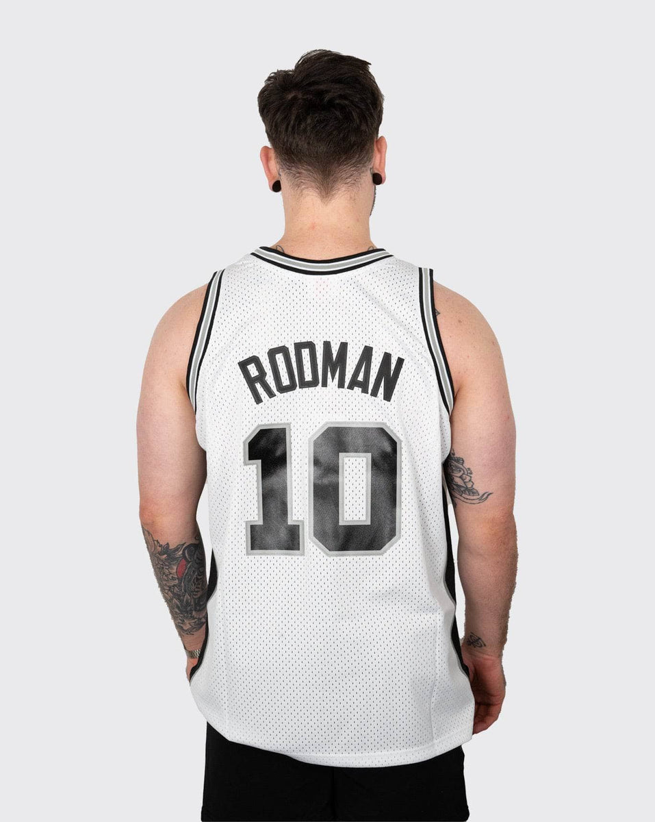 Mitchell & Ness San Antonio Spurs Dennis Rodman #10 '93-'94 Swingman Jersey  Black