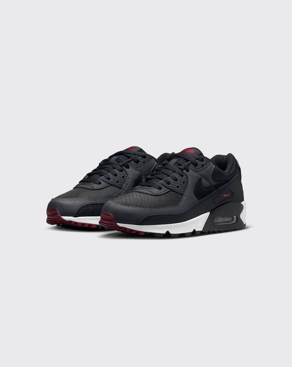 Nike Air Max 90 DQ4071-001 | Anthracite | Red | Trainers AU ...
