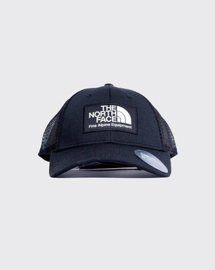 white The North Face mudder trucker hat the north face cap