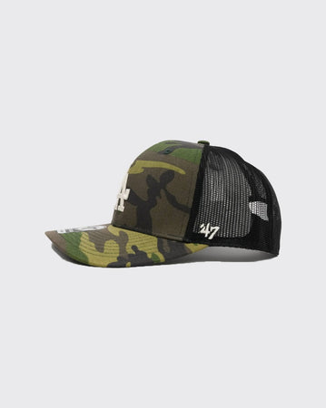 Green 47 Hitch Trucker Los Angeles Dodgers 47Brand cap