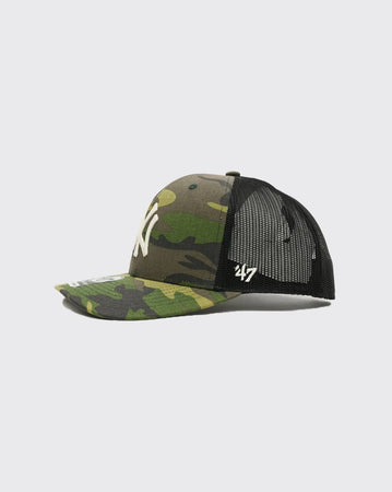 Green 47 Hitch Trucker New York Yankees 47Brand cap