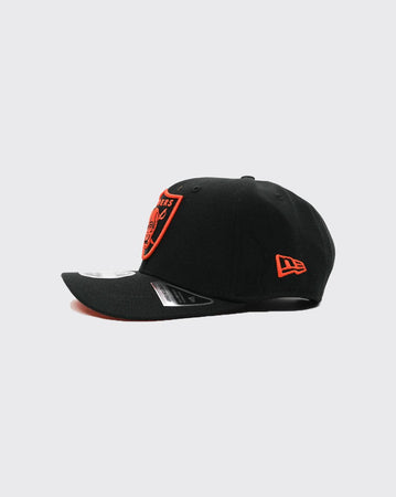 Black/Orange New era 970SS Black Orange Las Vegas Raiders new era cap