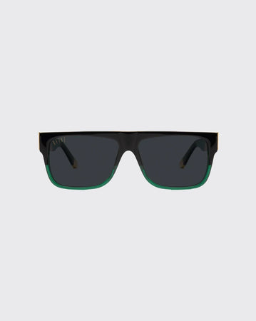 black and 24K gold / standard 9five 22 Tundra sunglasses 9five glasses