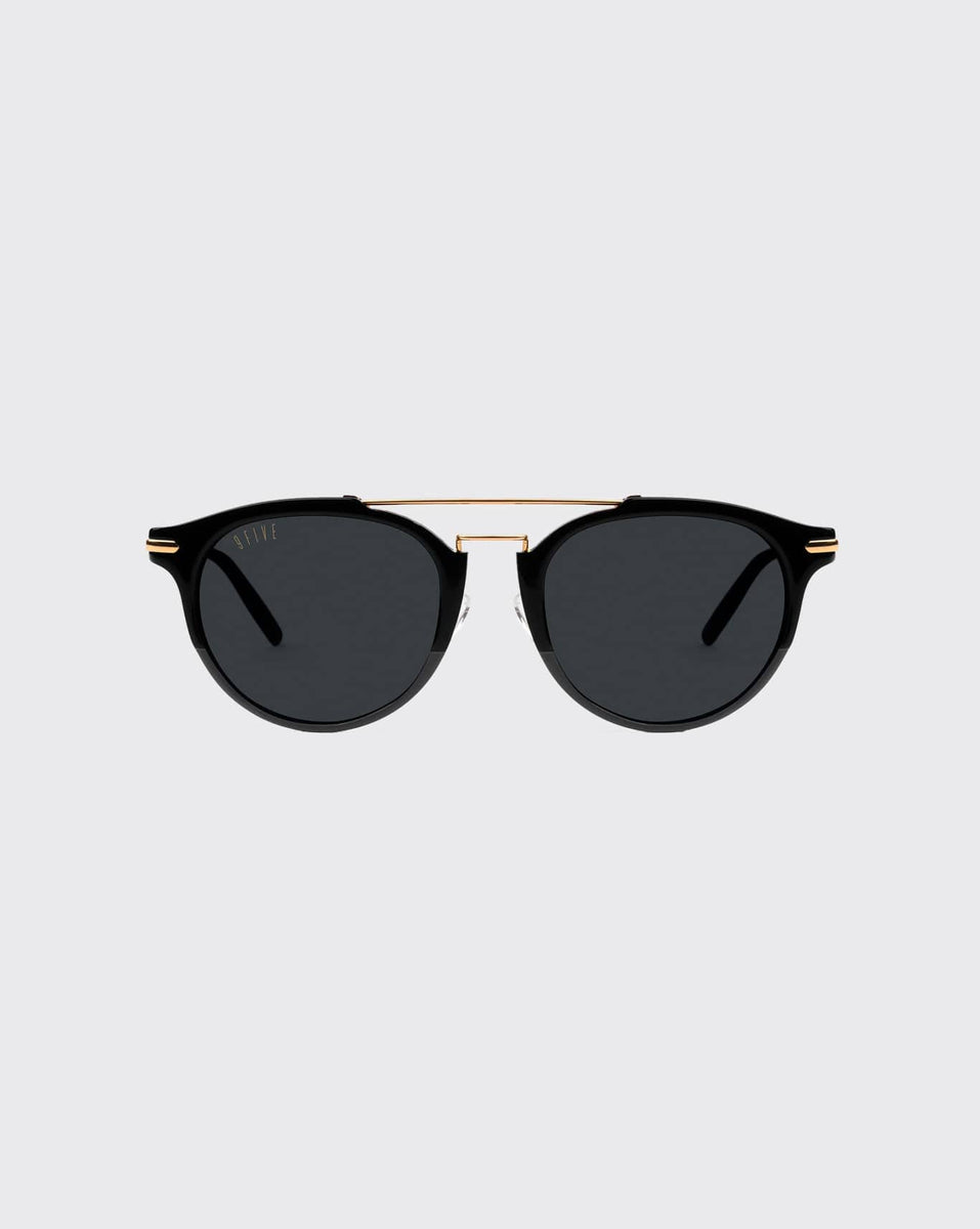 9five Leo sunglasses 9FLeo-BNG | Black | Gold | Trainers AU – trainers