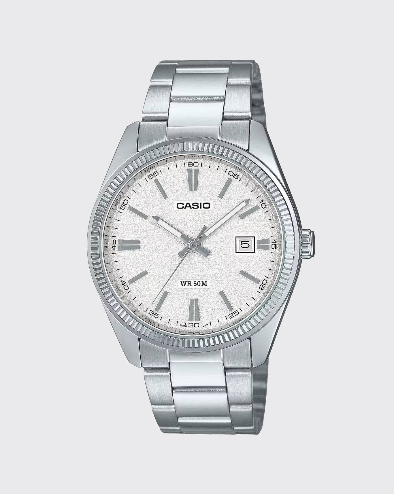 Black/Silver Casio Analogue Casio 4549526412745 Watch