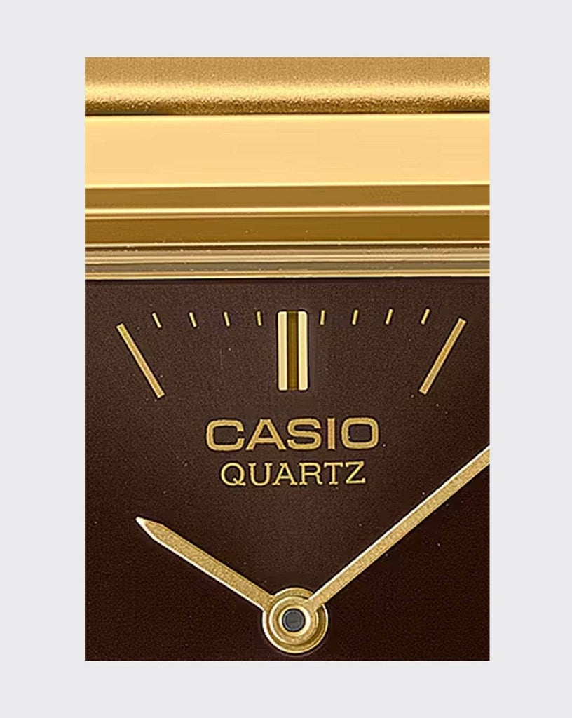 Casio Square Casio Duo Square Face | AQ230GA-5A | Gold | Brown | Trainers AU – trainers