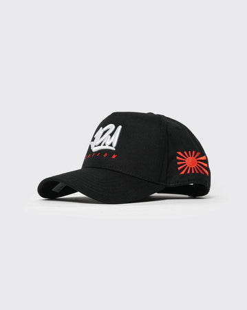 Black JDM Nation Core Logo A-Frame JDM Nation cap