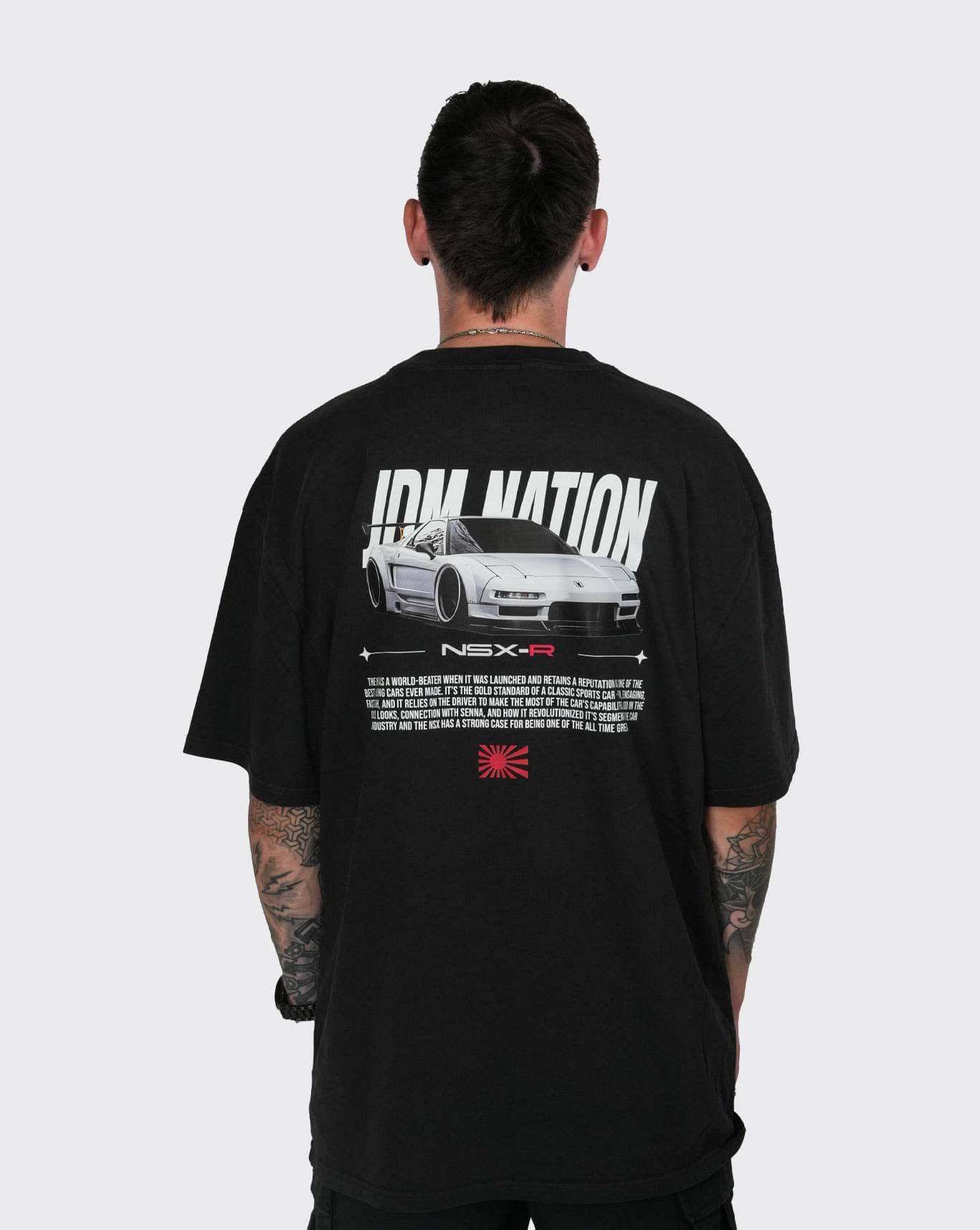 JDM Nation NSX Faded Oversized Tee JDM Nation Shirt