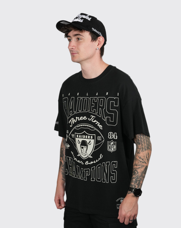 Mitchell and Ness 3 Time Tee Raiders