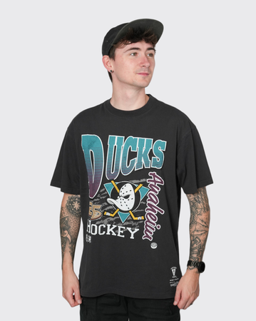 Mitchell and Ness Basket Tee Ducks