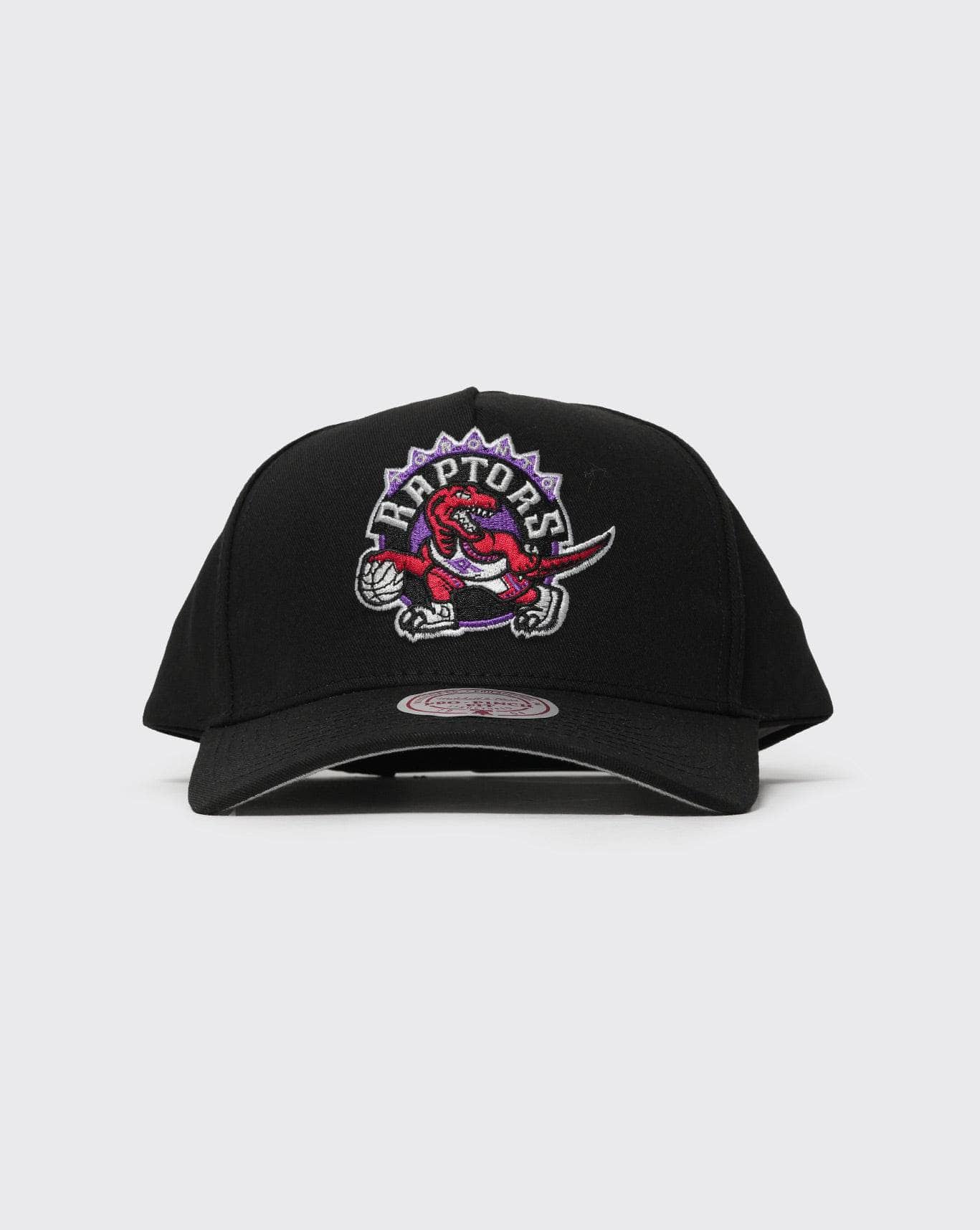 Black Mitchell and Ness Black/TC EG Pro Pinch Raptors mitchell and ness cap