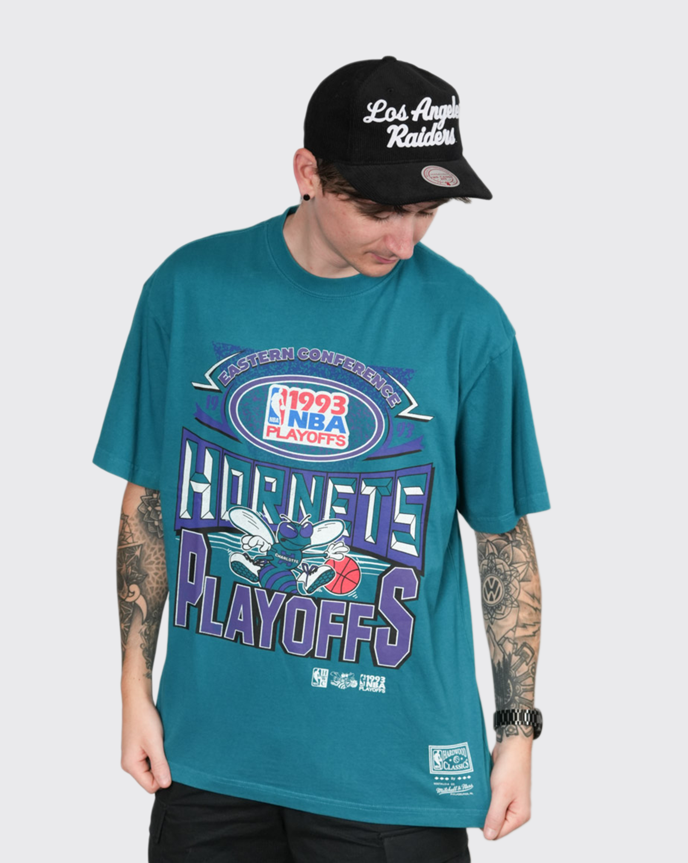 Mitchell and Ness Chisel Championship Tee Hornets