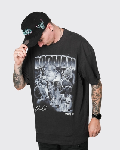 Mitchell and Ness Eclipse Tee Bulls Rodman