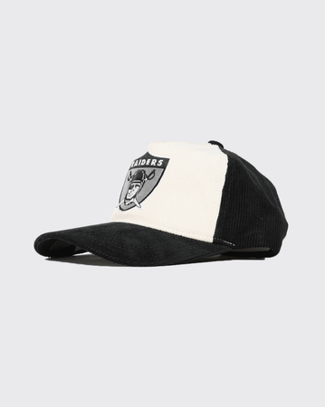 Black Mitchell and Ness Front Row Origins Raiders mitchell and ness cap