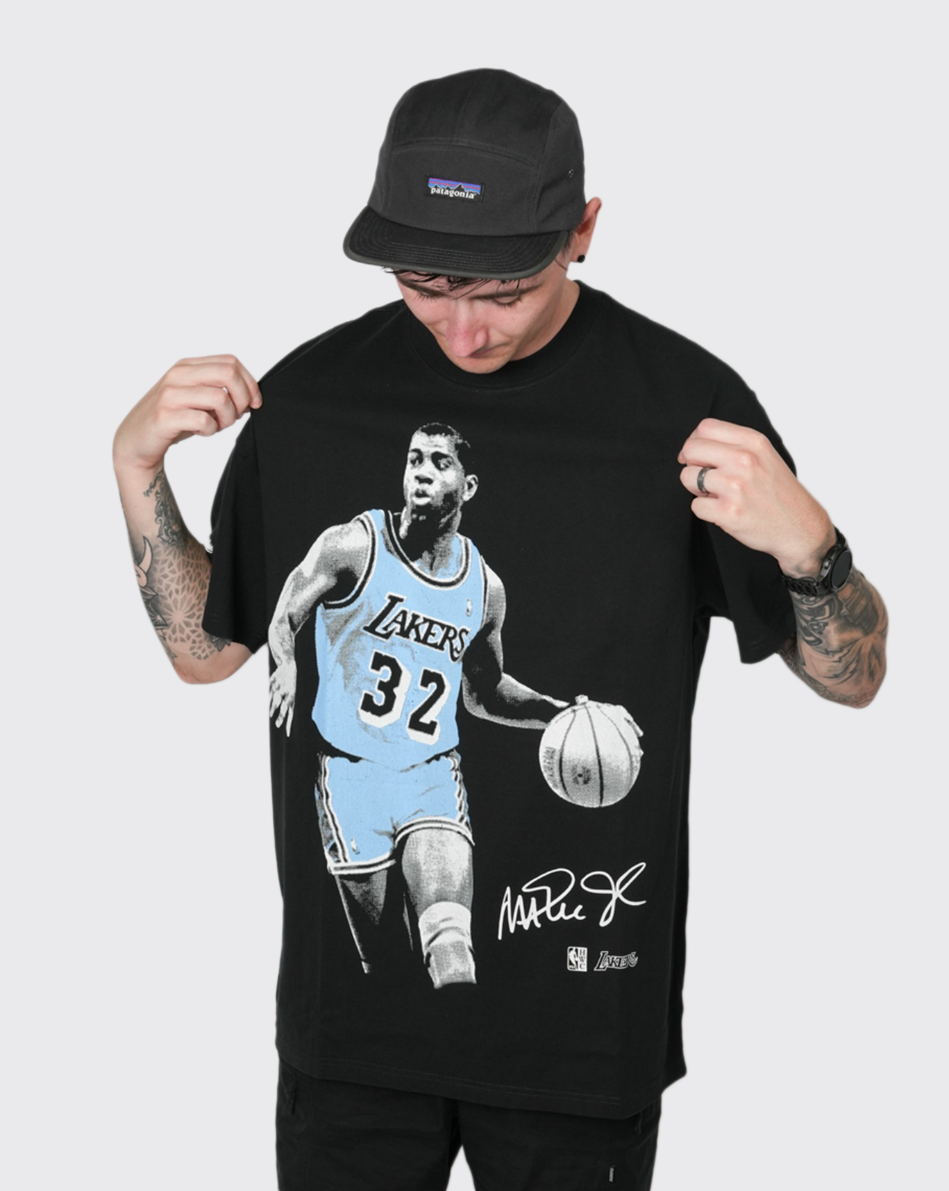 Mitchell and Ness Magic Tee Lakers