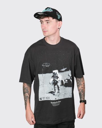 Mitchell and Ness Moon Rock Tee Chicago Bulls