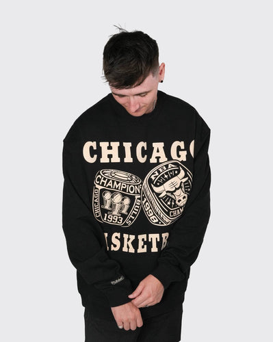 Mitchell and Ness Rings Crew Bulls mitchell and ness hoody