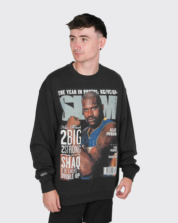 Mitchell and Ness Slam Mag Crew Lakers O’Neil