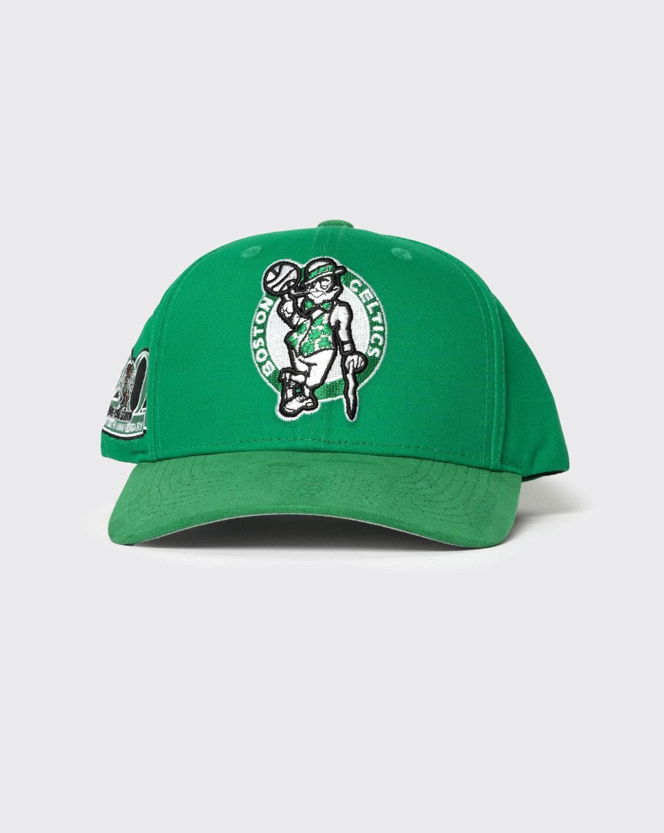 Green Mitchell and Ness Suede Visor Pro Crown Celtics mitchell and ness cap