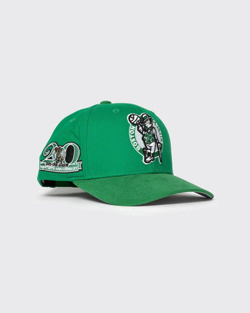 Green Mitchell and Ness Suede Visor Pro Crown Celtics mitchell and ness cap