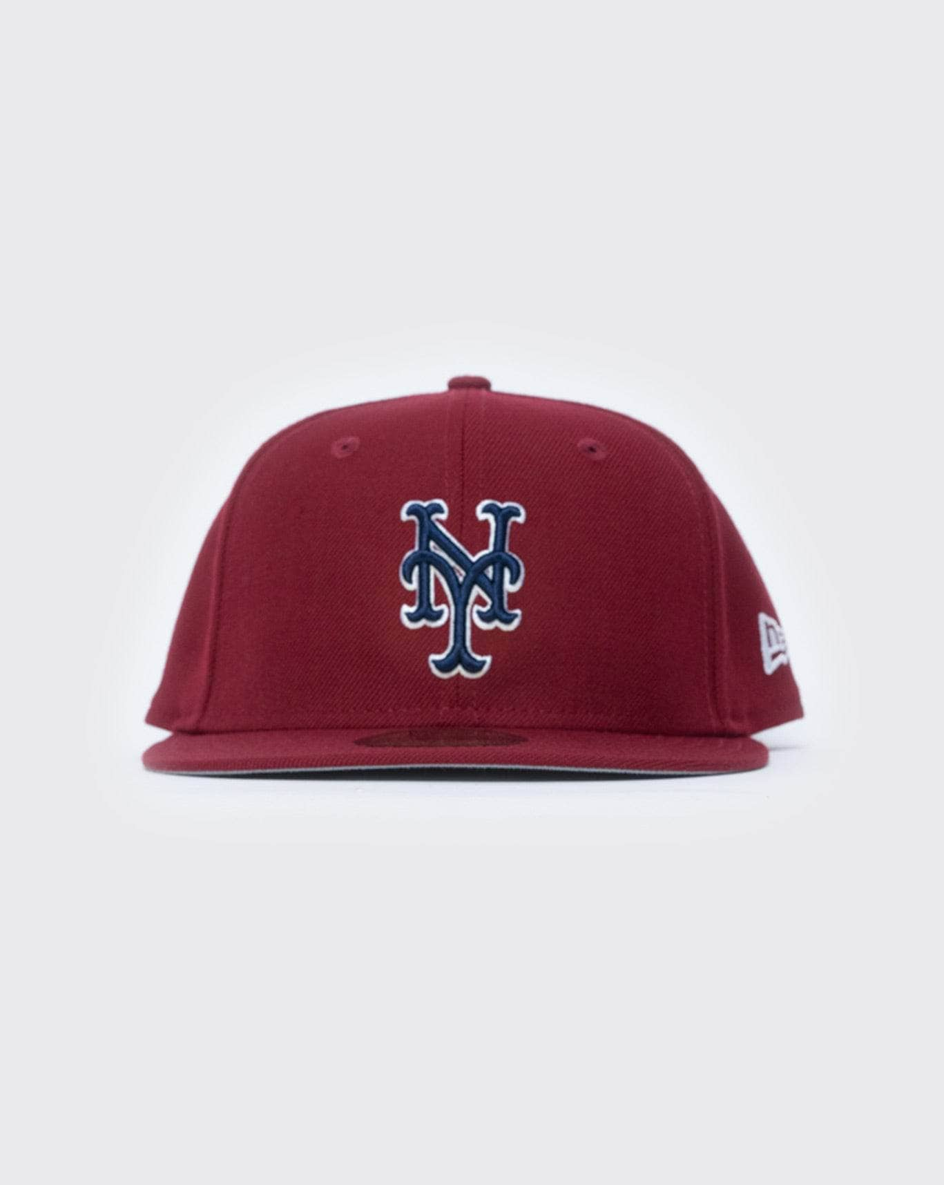 New Era 5950 Bordeaux Blue New York Mets new era cap