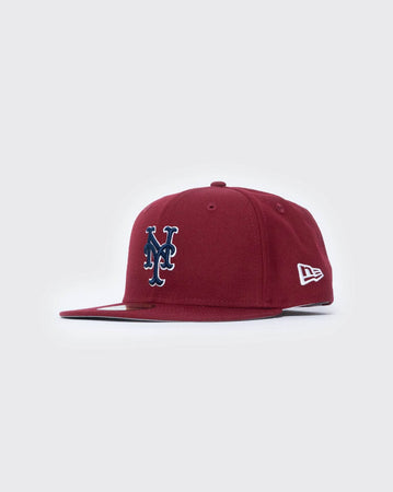 New Era 5950 Bordeaux Blue New York Mets new era cap
