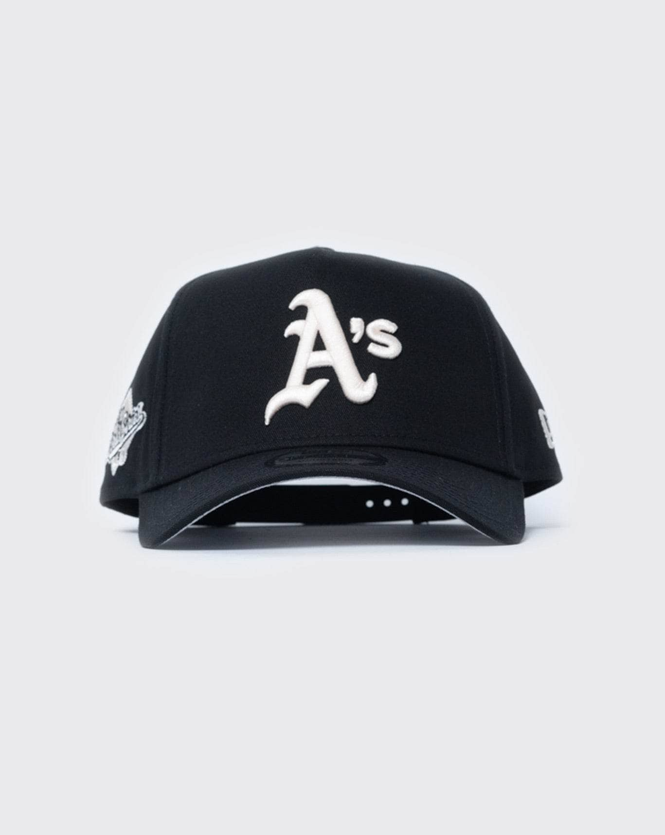 BLKIVO / OSFM New Era 940 A-Frame Black Ivory Oakland Athletics new era cap