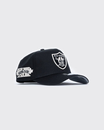 BLKIVO / OSFM New Era 940 A-Frame Black Ivory Oakland Raiders new era cap