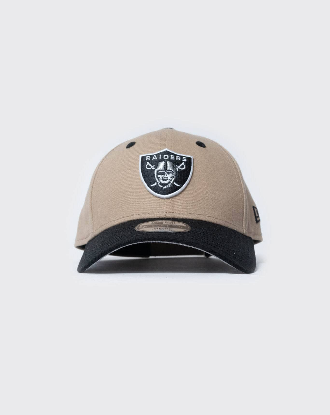 CAMOTC / OSFM New Era Youth 940 Camel 2Tone Las Vegas Raiders new era cap