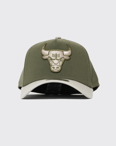 New era 3930 A-Frame Vintage Olive Chicago Bulls