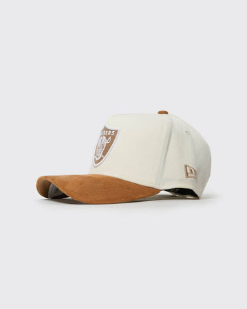 New era 3930 A-Frame 2-Tone White Suede Las Vegas Raiders new era cap