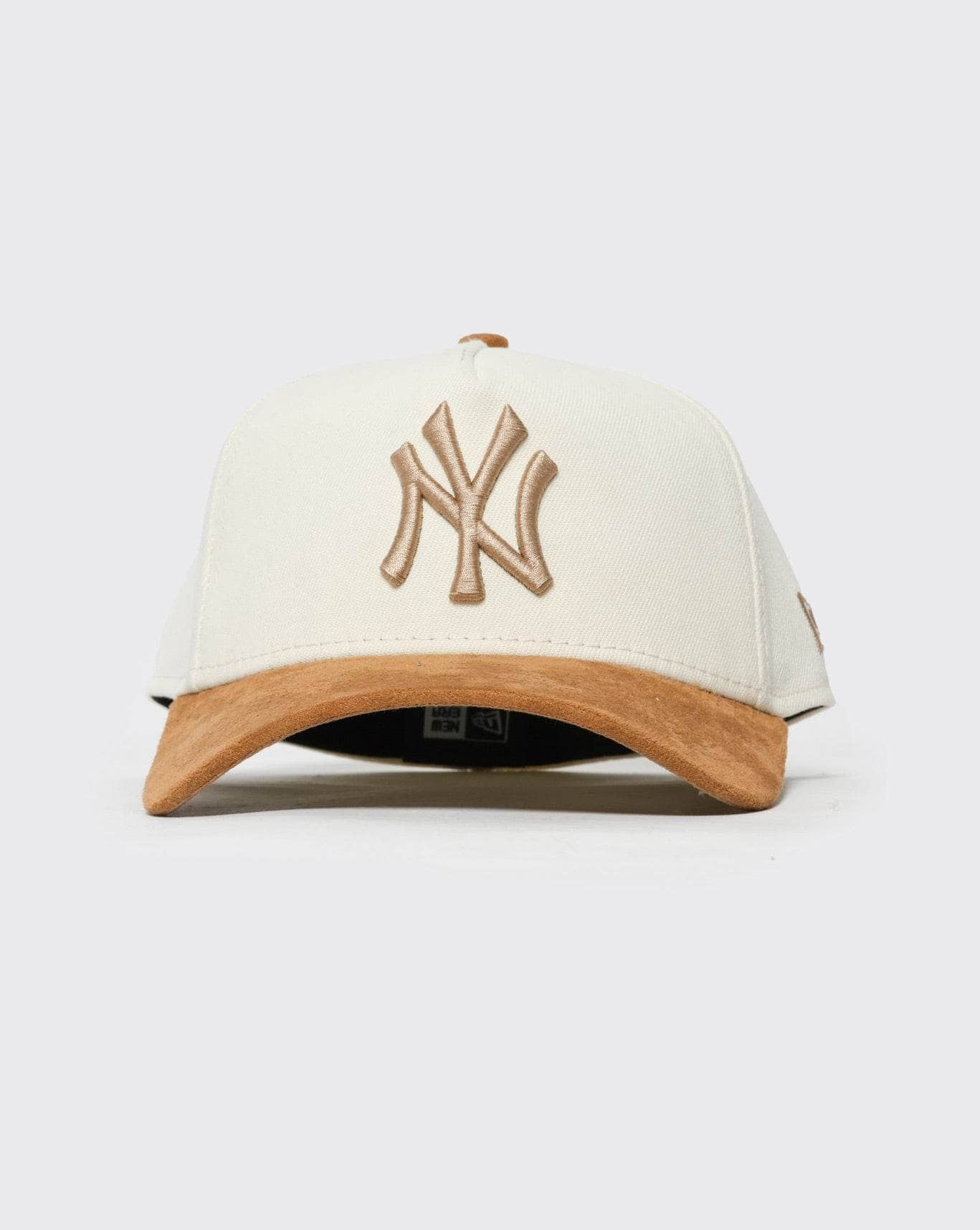 New era 3930 A-Frame 2-Tone White Suede New York Yankees new era cap