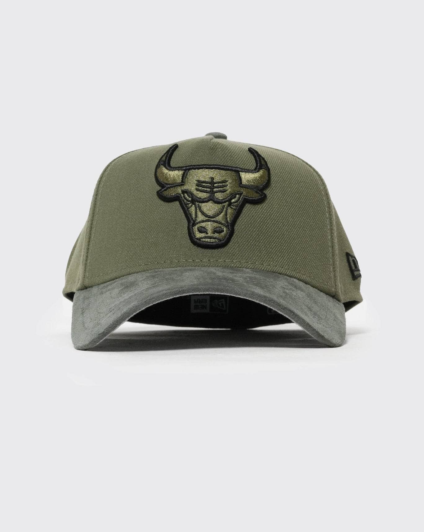 New era 3930 A-Frame Olive PRM Chicago Bulls new era cap