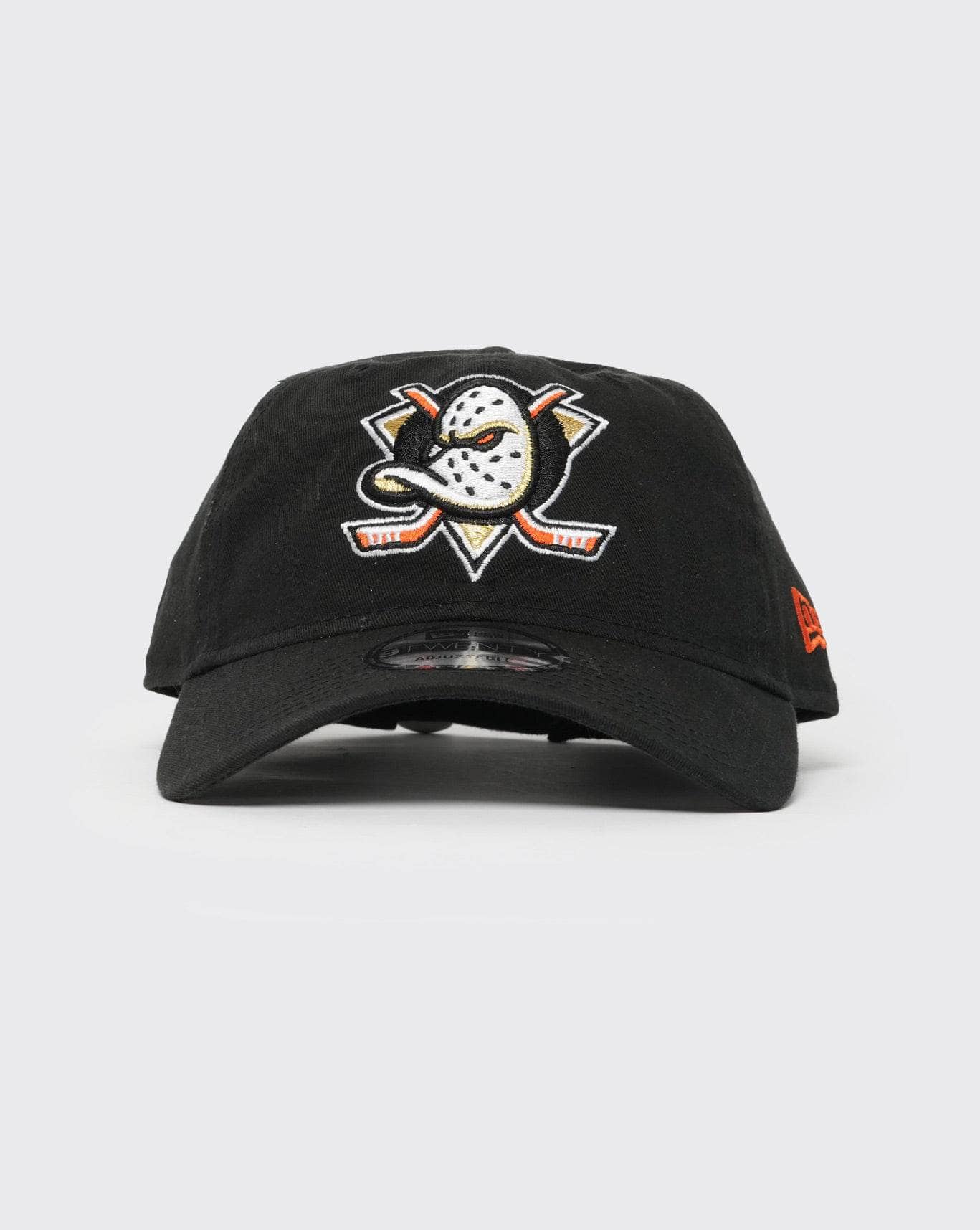 Black New era 920 Black Washed Anaheim Ducks new era cap