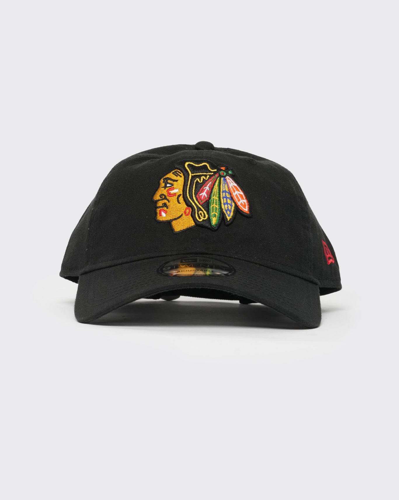 Black New era 920 Black Washed Chicago Blackhawks new era cap