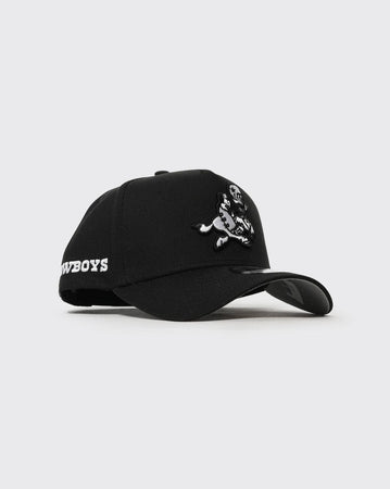 Black New era 940 A-Frame NFL CC BW Dallas Cowboys new era cap