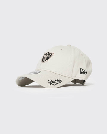 Vintage Stone New era 940 CS Visor Script Las Vegas Raiders new era cap