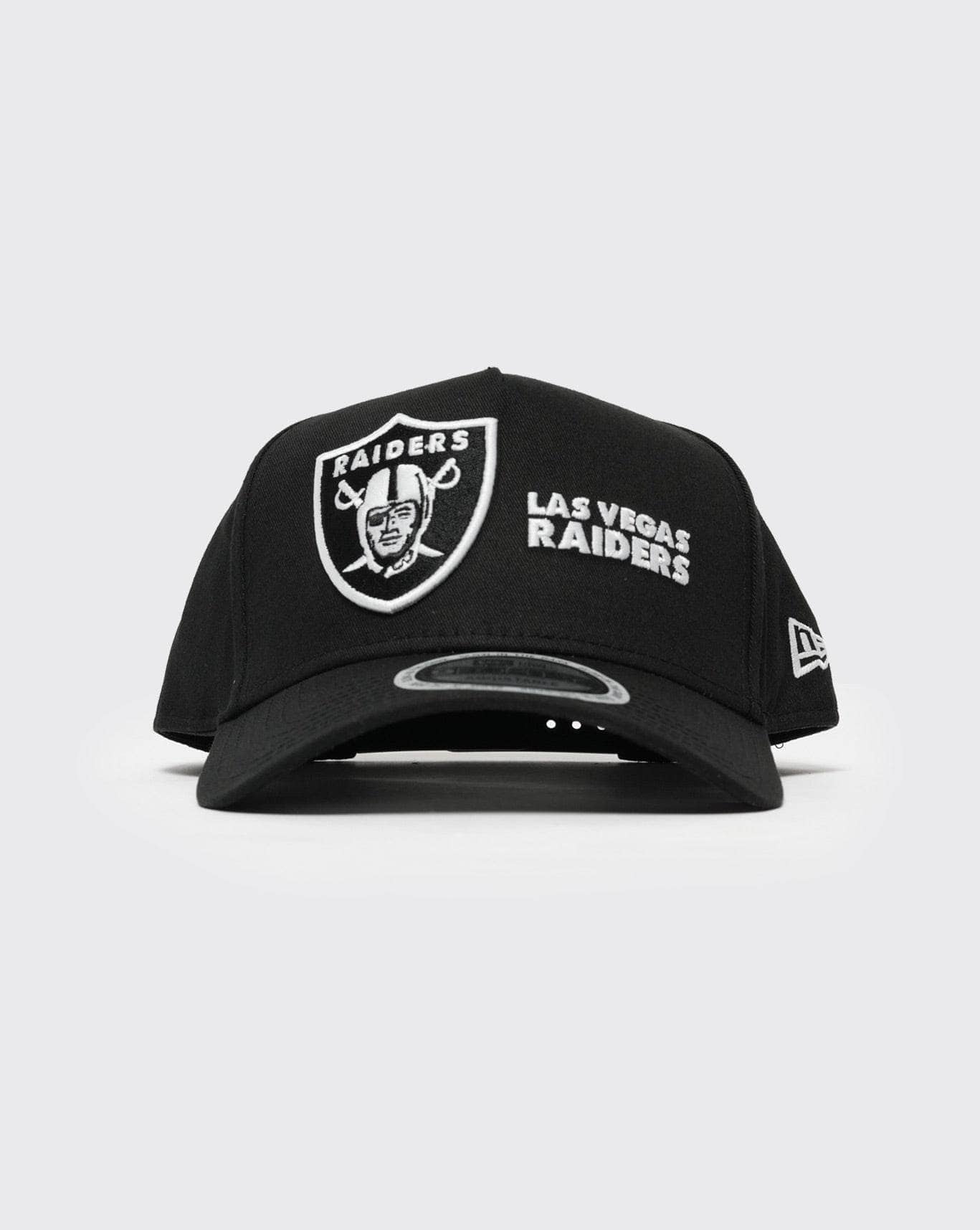Black New era 940 A-Frame Black Glow Las Vegas Raiders new era cap