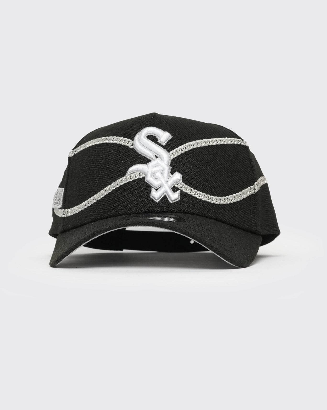 Black New era 940 A-Frame Chain Wrap Chicago White Sox new era cap