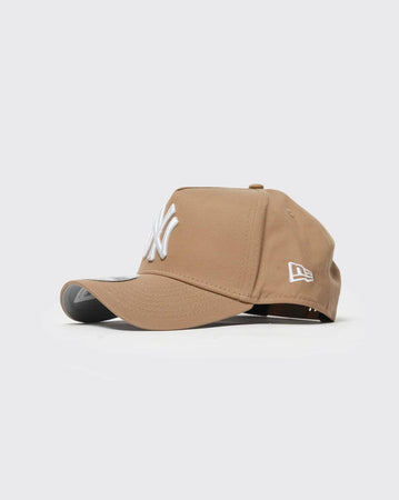 Khaki New era 940 A-Frame Colour Mix 2 New York Yankees new era cap
