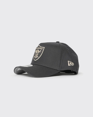 Graphite New era 940 A-Frame Earth Tonal Chain Stitch Las Vegas Raiders new era cap