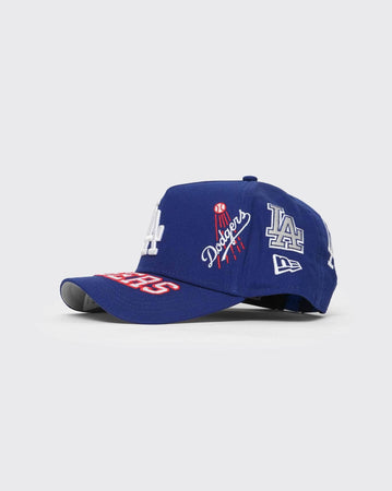 Official Team Colours New era 940 A-Frame MLB All Over Los Angeles Dodgers new era cap
