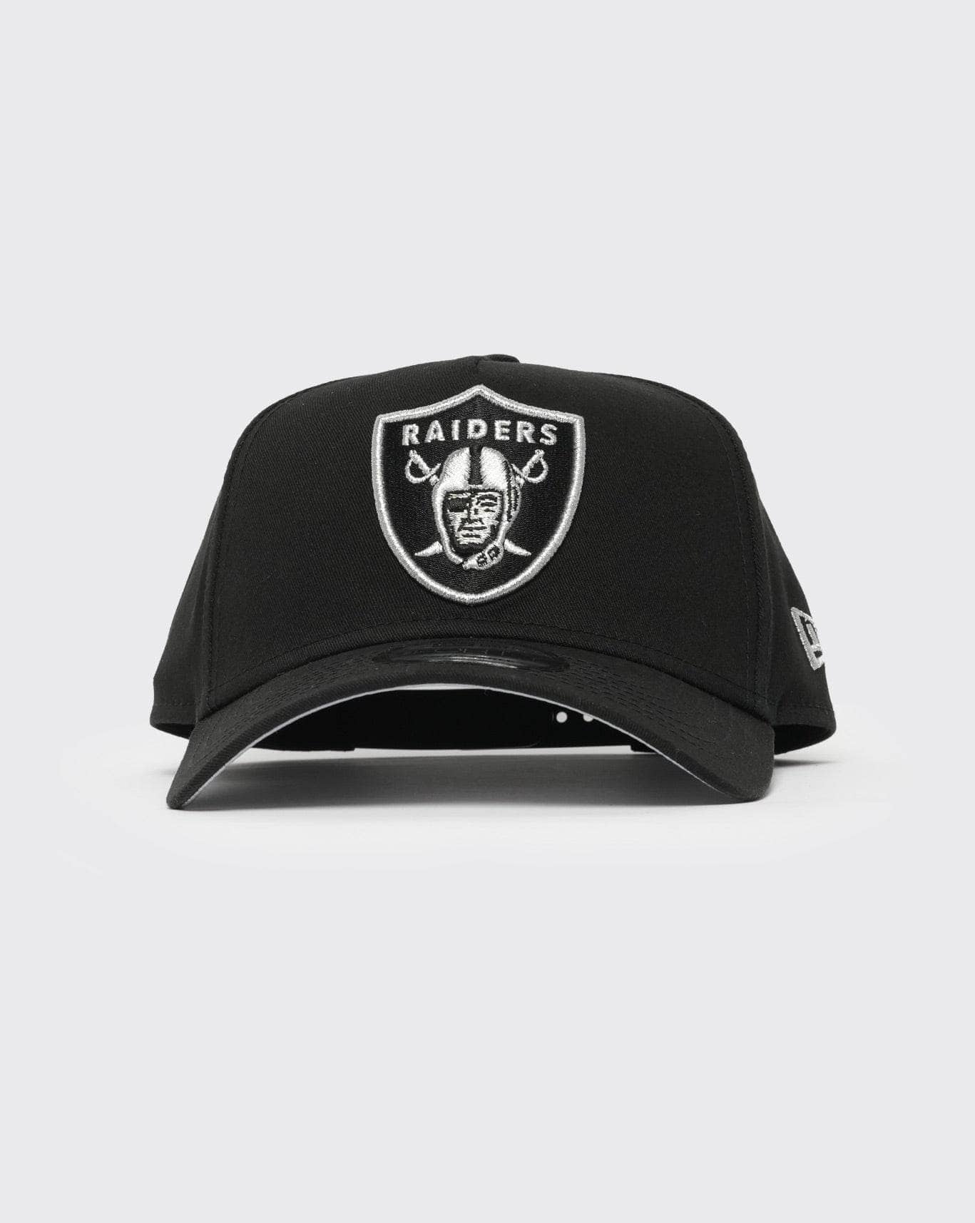 Black/Graphite New era 940 A-Frame Metallic Las Vegas Raiders new era cap