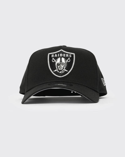 Black/Graphite New era 940 A-Frame Metallic Las Vegas Raiders new era cap