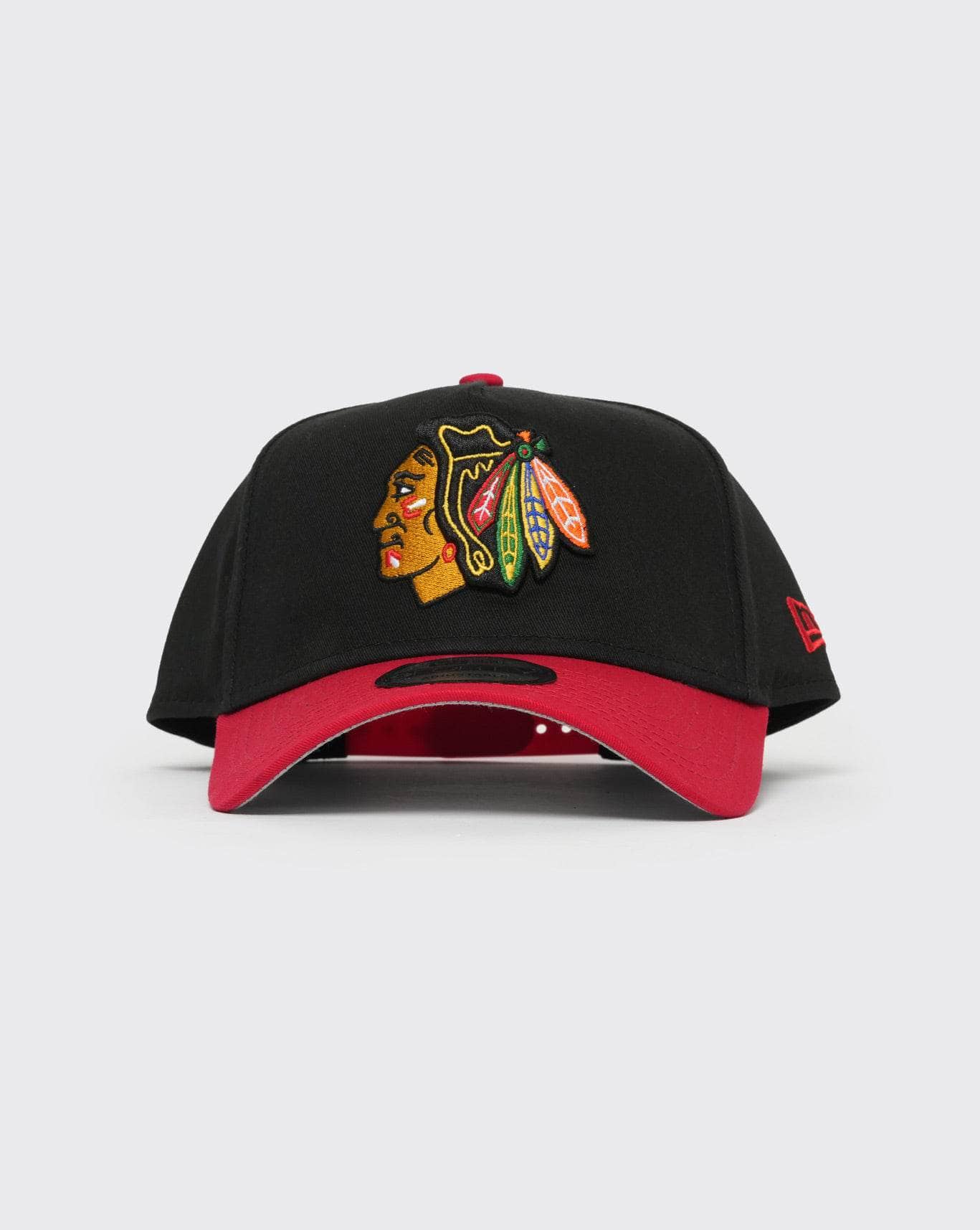 Official Team Colours New era 940 A-Frame NHL 2 Tone Chicago Blackhawks new era cap