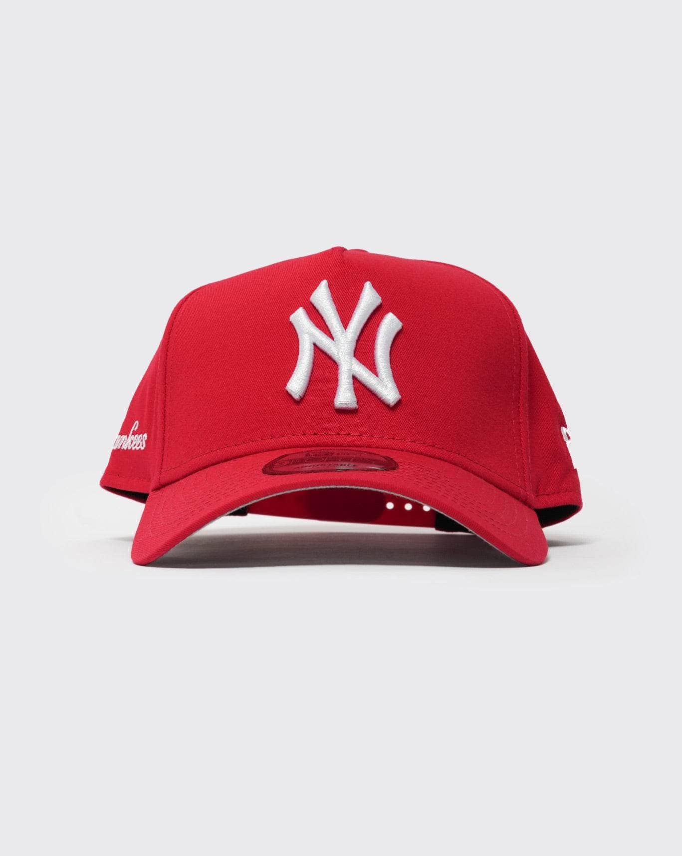 Scarlet New era 940 A-Frame NYY Spring Mix New York Yankees new era cap